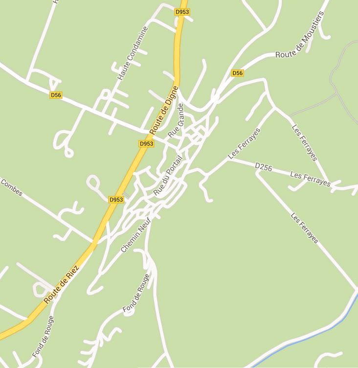 plan de Puimoisson